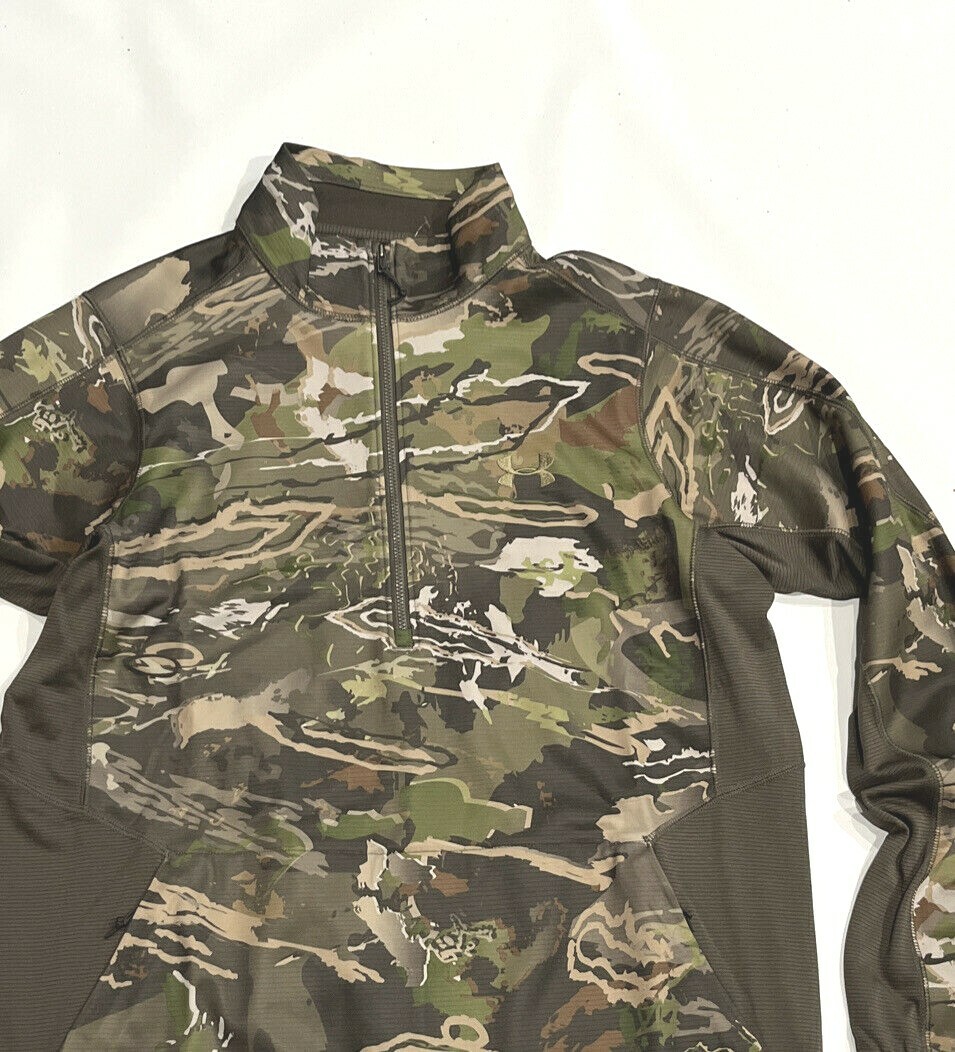 Under Armour men's Micro Thread 1/4 Zip camo hunting