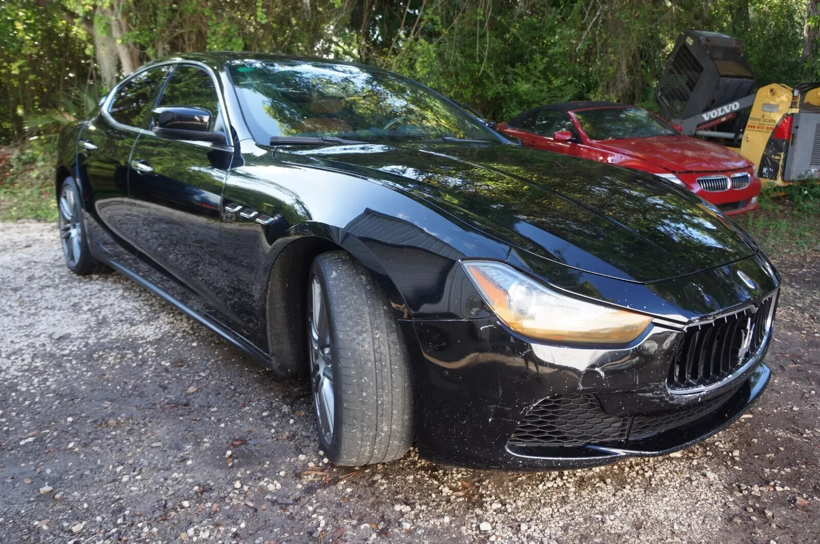 2014-2019 Maserati Ghibli front passenger right side door exterior trim chrome