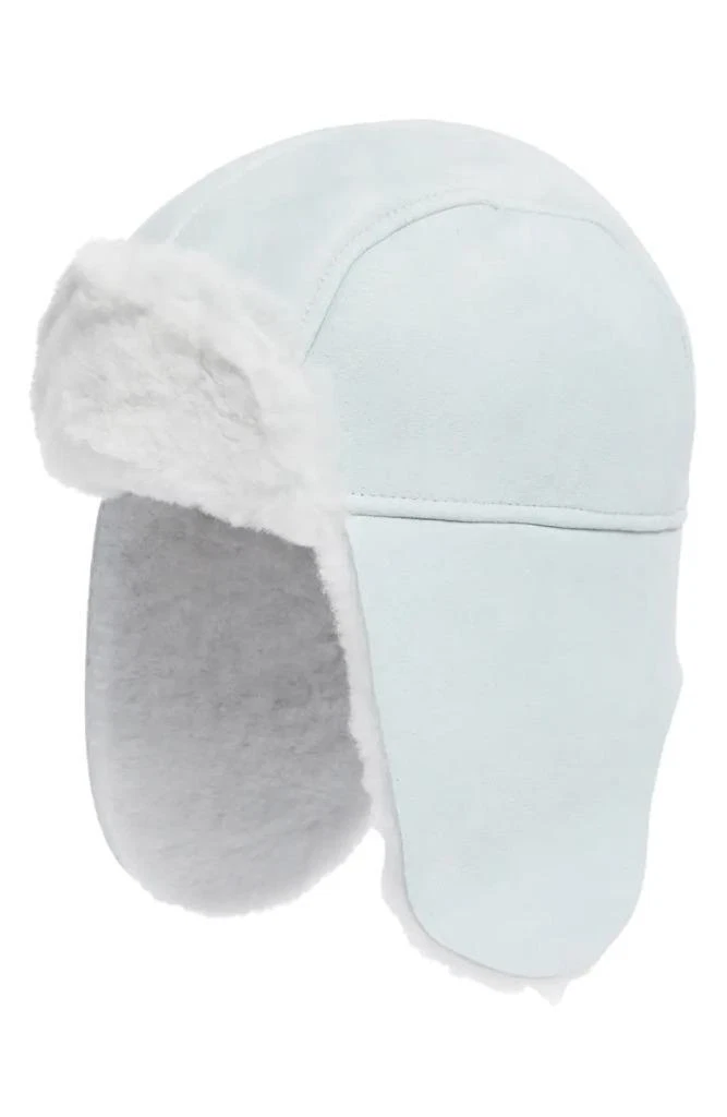 $145 - UGG Genuine Shearling Trapper Hat in Glaciar Grey Size 2-4 Year