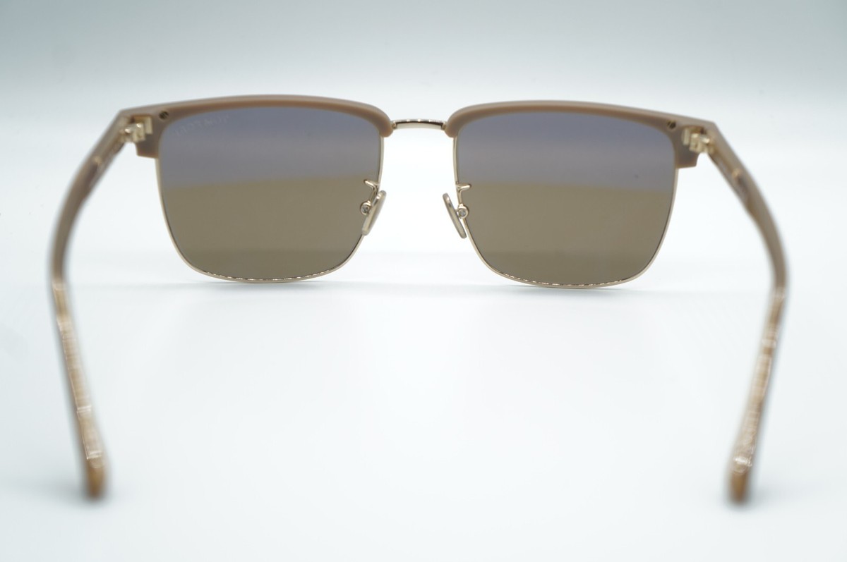 NEW TOM FORD TF 997-H 52L MATTE TAN GOLD AUTHENTIC SUNGLASSES