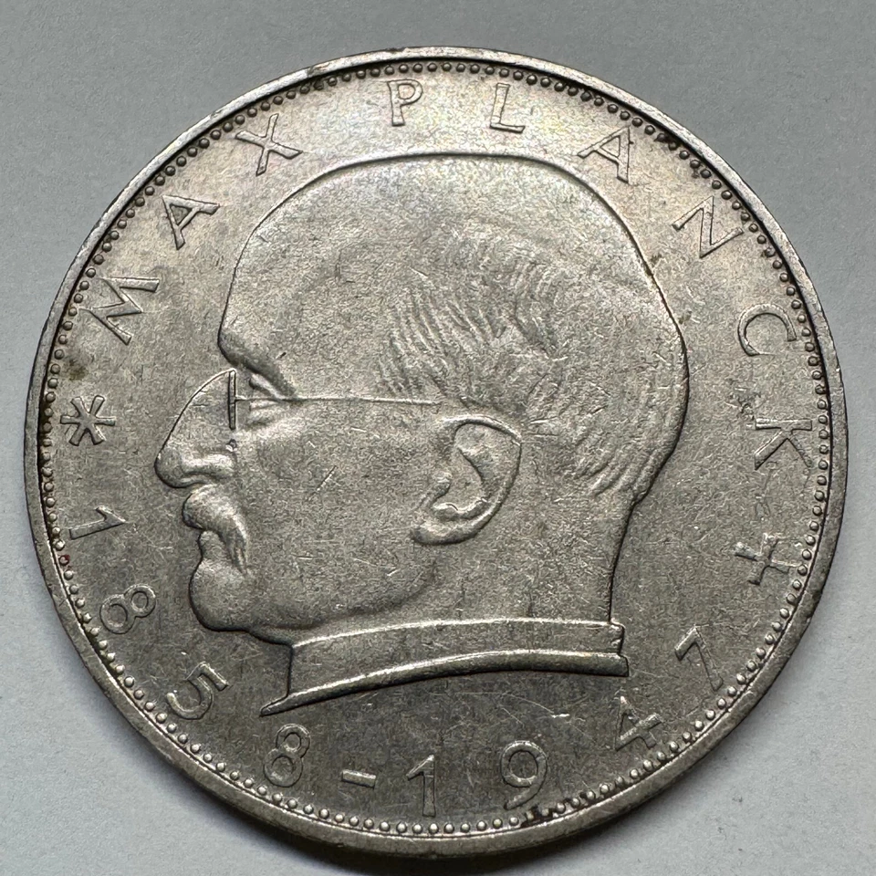 Alemania 1970 2 marcos - moneda #C-013 Foto 2 de 2