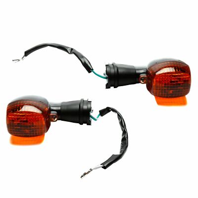 Amber Indicators Pair for Kawasaki ZX-12R Ninja 01-05 | eBay