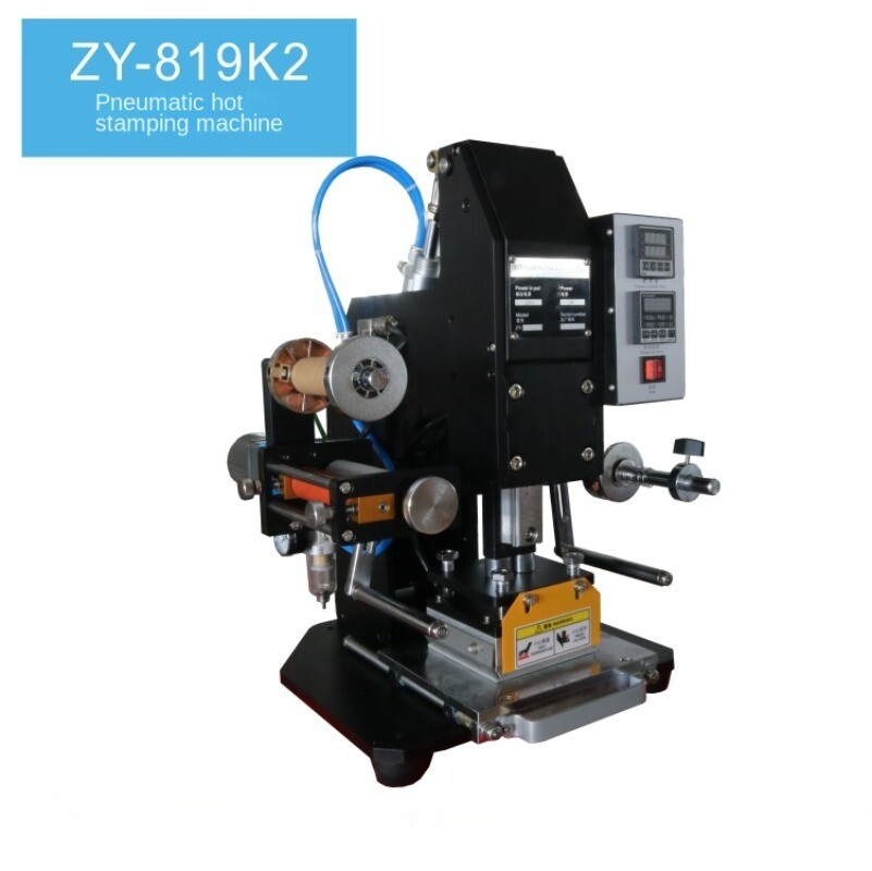 ZY-819K2 Pneumatic Hot Stamping Machine 400W Automatic Hot