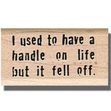 Mounted Rubber Stamp, Life Phrase, Word Stamp,Inspiration,Funny,Fun,Saying,Humor