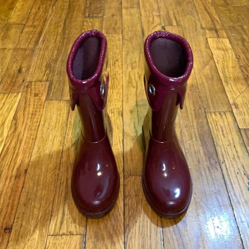 Igor Campera Rain Boots Burgundy Size 