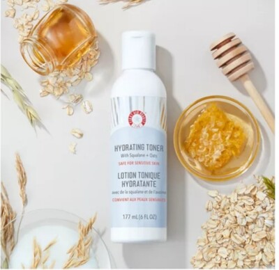 FAB First Aid Beauty - HYDRATING TONER with sqaulane + oats - NEW 177ml/6 fl oz
