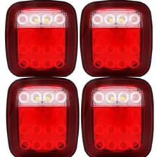 24x Led Universal Car Truck Trailer Stop Turn Signal Brake Tail Light Lamps Eb 24x Led Universal Car Truck Trailer Stop Turn Signal Brake Tail Light Lamps Eb