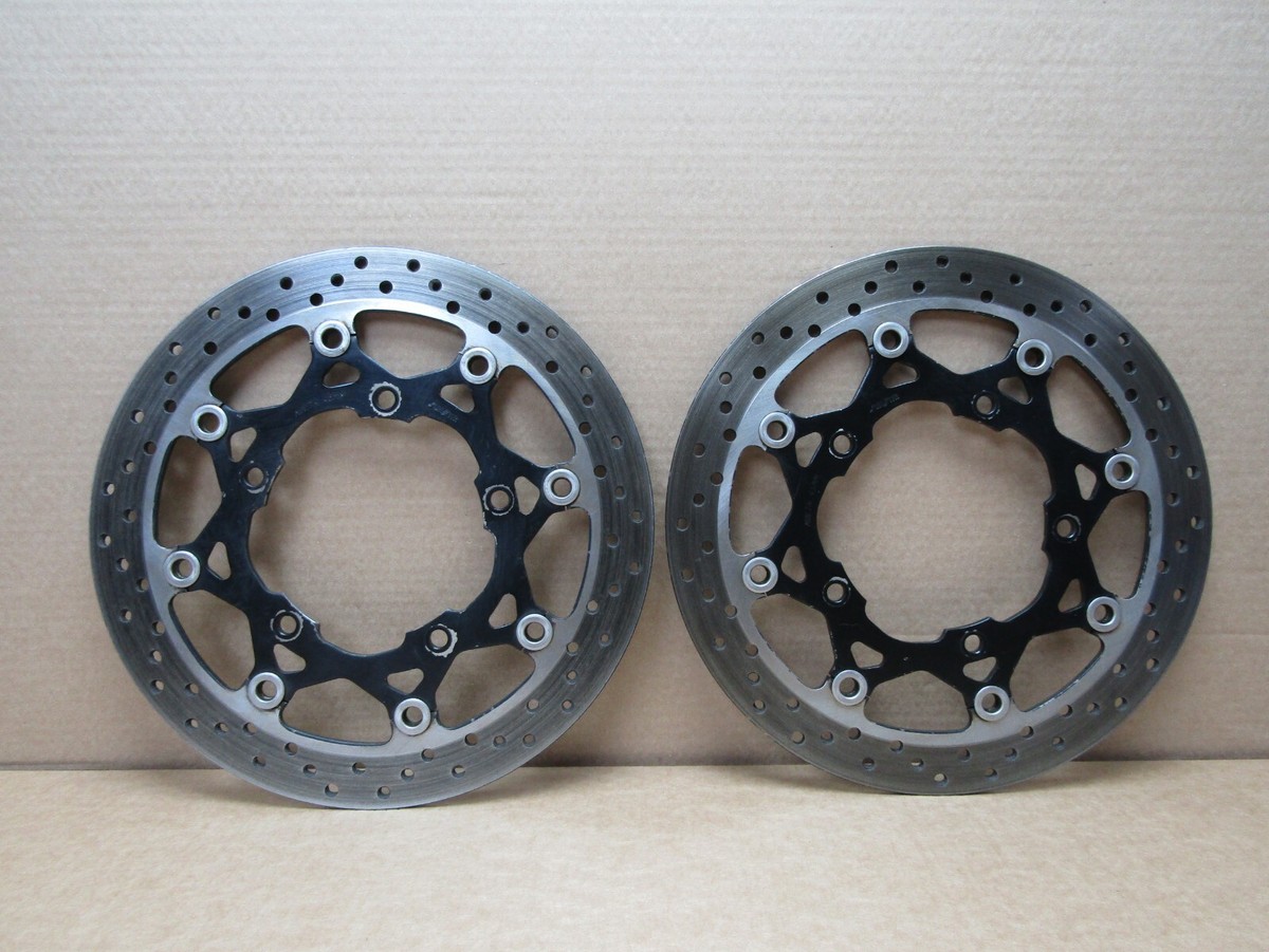 ② Suzuki GSR 750 2014 36,170 miles front brake discs pair
