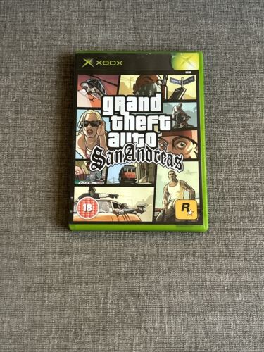 Grand Theft Auto: San Andreas jeu original Microsoft Xbox - Photo 1/3