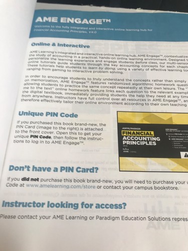FINANCIAL ACCOUNTING PRINCIPLES THE AME LEARNING SYSTEM - Paperback - 第 5/10 張圖片