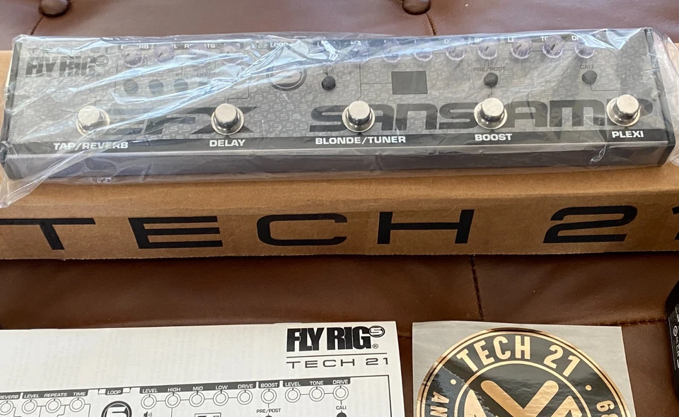 Tech 21 Fly Rig 5 V2 Multi-Effects Guitar Pedal - OPEN BOX - CUSTOMER RETURN - Image 4 of 4
