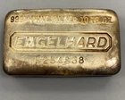 Engelhard 10 Troy Ounce 999+ Fine Silver Bar P254838 toned L24003