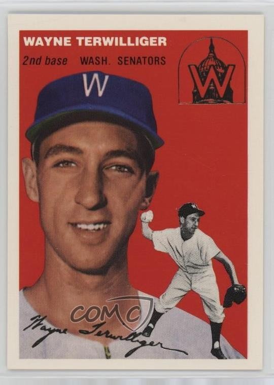 1994 Topps Archives The Ultimate 1954 Set Gold Wayne Terwilliger #73 14tz