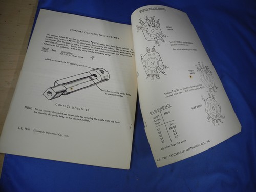 Original! EICO 249 Peak-to-peak VTVM Construction Manual (Free Shipping!) - 第 9/10 張圖片