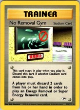 No Removal Gym 103/132 Gym Heroes Pokemon LP Unlimited