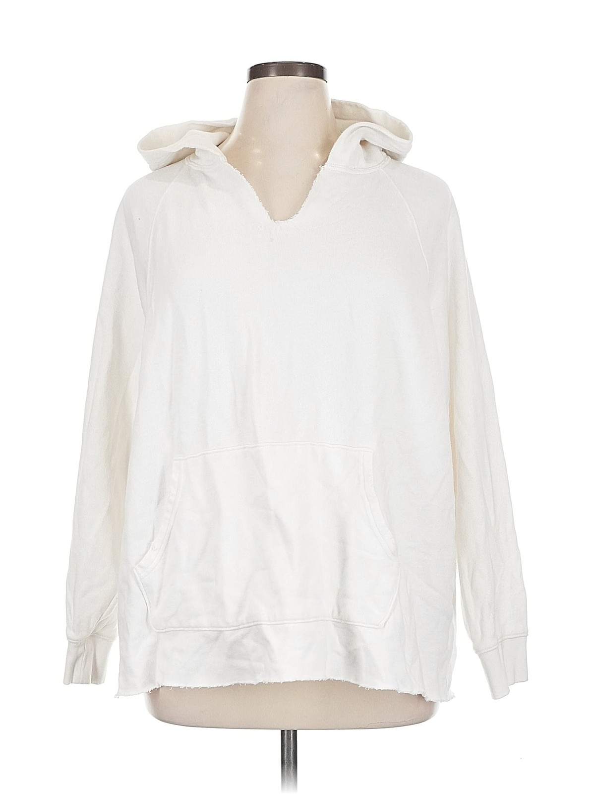 Aerie Women White Sweatshirt XL - image 1