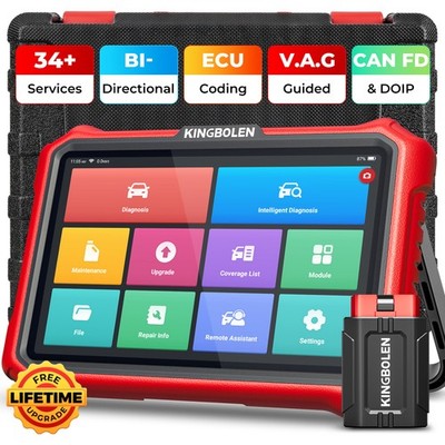KINGBOLEN K8 PRO OBD2 Diagnosegerät ALLE System 34 Reset ECU-Coding CANFD FCA