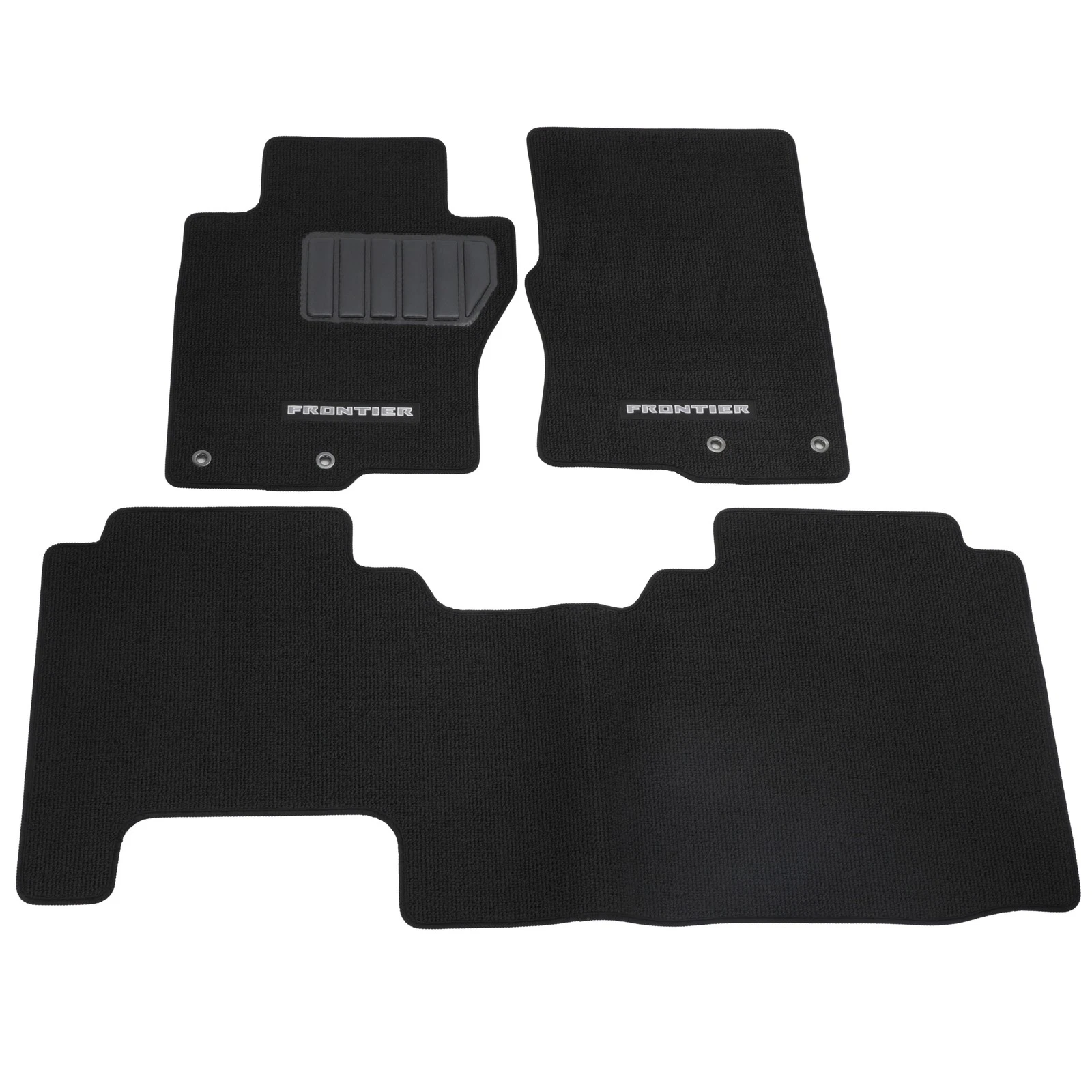 NEW OEM Nissan 2022-2026 Frontier Carpeted Floor Mats 3pc Black T99E2-9BU0B