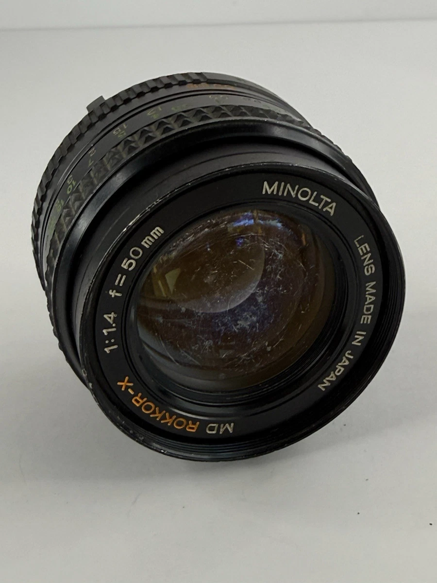 25+ Minolta Rokkor-X 50mm Focal Camera Lenses for sale | Updated