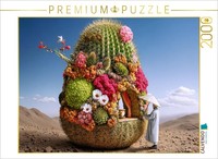 Calvendo Puzzle Desert Bloom Deluxe | 2000 Pieces, Finished Size 35.4 × 26.4 In
