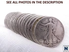 NobleSpirit (RB) $10 FV 20x Walking Liberty 90% Silver Half Dollar Roll to AU