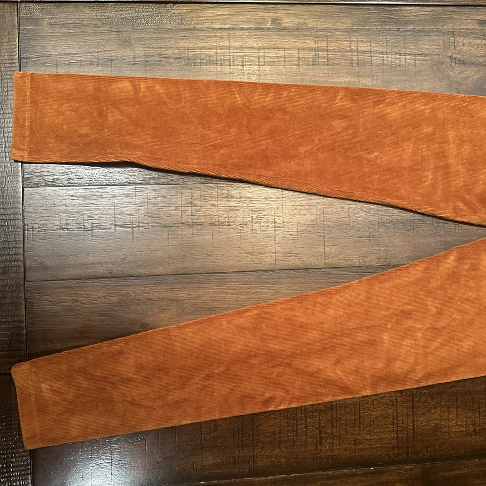 Pantalones de pana para niñas J.Crew talla 14 color ámbar tostado caqui cortes crew elásticos preppy Foto 3 de 4