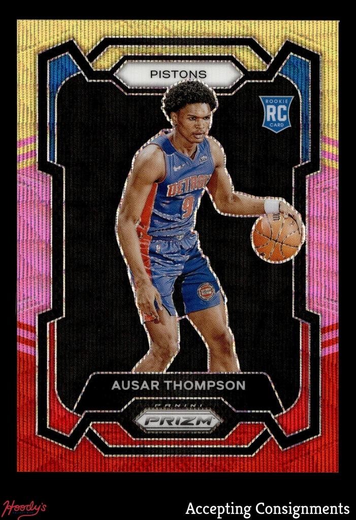 2023-24 Panini Prizm Prizms Multi Wave #178 Ausar Thompson RC ROOKIE 41/88