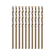 10 Pcs 1/16" M35 HSS Cobalt Metal Jobber Length Twist Drill Bit Set for Steel