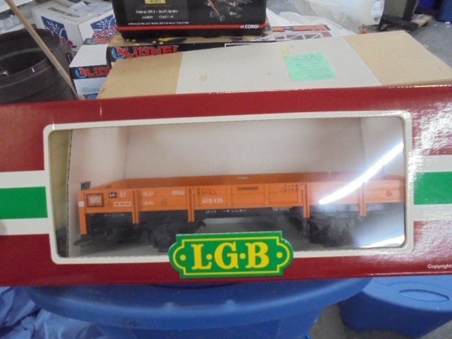 G Scale LGB 4010 OEG Hilfswagen 2 Axle Flatcar