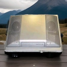 Sony Space Saver CD Player Am-FM ICF-CD553RM W/hardware Kitchen RV Camper Tested