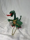 VTG 1995 Playmobil Geobra Green Dragon Figure Complete w/chest plate, shackles