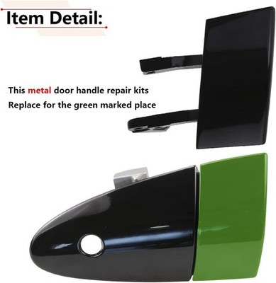 RLB-HILON Metal Left Door Handle Repair Kits Compatible with Honda