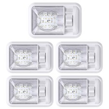 Leisure Led 5 Pack 12V Led Rv Ceiling Dome Light Rv Interior Lighting