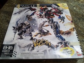 2006  LEGO BIONICLE: Vezon & Kardas (10204)   INCOMPLETE, PARTS ONLY!!!! REPAIRS