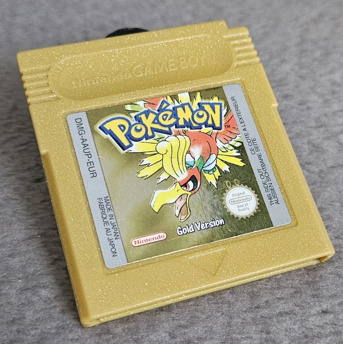Game Gbc | Pokémon Gold Version - Game Boy Color - 1999 - Escorrega o Preço