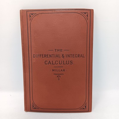 An Introduction To The Differential & Integral Calculus W.J. Millar Vintage