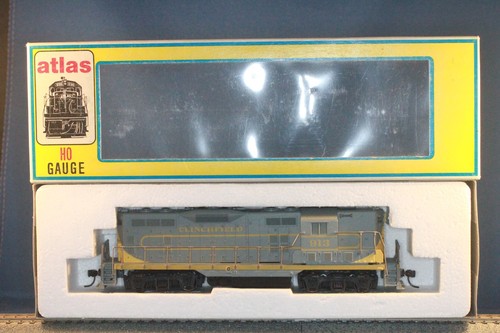 Acopladores Kato Drive Kadee DC JP HO Atlas 8223 EMD GP7 Clinchfield CRR #913 | Zustand: Used