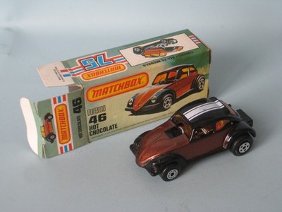 Matchbox 46 Hot Chocolate in USA Picture Box 75mm Lesney Superfast 43 Dragon B