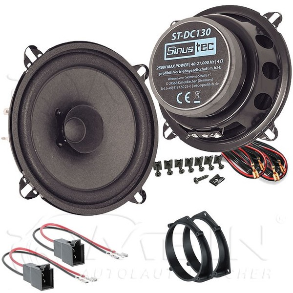 Sinustec Auto Lautsprecher FüR Opel Zafira B 2005-2011 Heck Hinten 250W #A11T-image