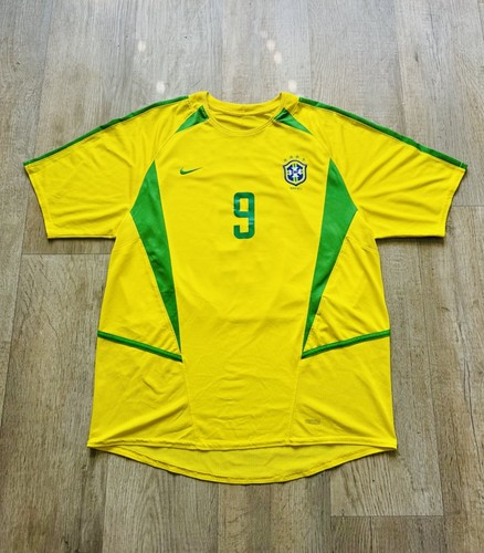 Brazil 2002 Nike Home Shirt - Ronaldo