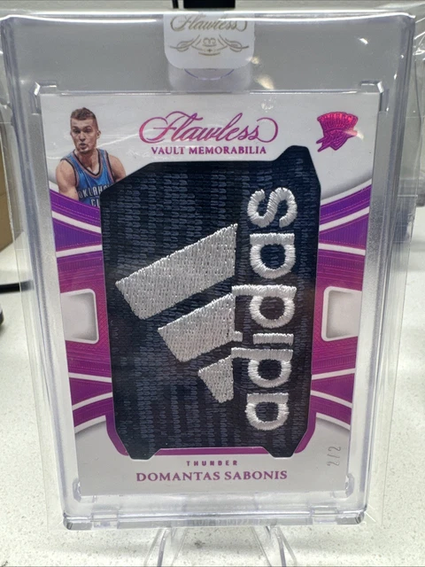 2024-25 Flawless Vault Memorabilia Domantas Sabonis 2/2 Player Worn 🔥