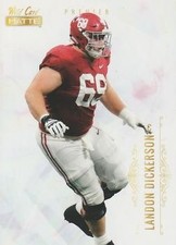 2021 Wild Card Matte White #MBC-45 Landon Dickerson
