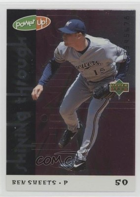 2004 Upper Deck Power Up! Shining Through Ben Sheets #ST-81 0a3