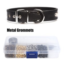 Grommets 2mm Plated Copper Metal Grommet Kit Shoelaces Belts Eye Buckles
