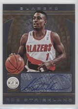 2013-14 Totally Certified Signatures Gold 16/25 Rod Strickland #220 Auto 0o9