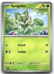 Sprigatito 013/198 Scarlet & Violet Base Set Common