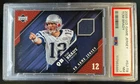 2005 Upper Deck Tom Brady UD Game Jerseys #GJ-TB Patriots PSA 7