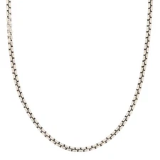 David Yurman 2.6mm Venetian Link Chain 20" Necklace Sterling Silver 15.76 Grams