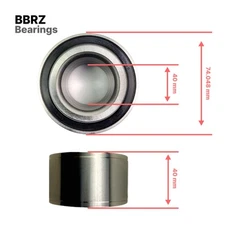 OEM DAC407404840A10 BBRZ DOUBLE ROW BALL BEARING for John Deer