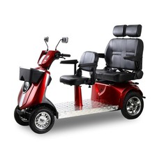 3-Seater 1000W 4-Wheel All Terrain Mobility Scooter Outdoor Heavy Duty Scooter